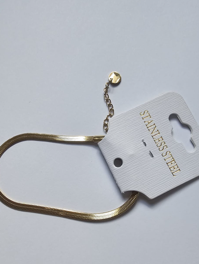 Luxury Gold Snake Chain Bracelet - Stainless Steel 316L