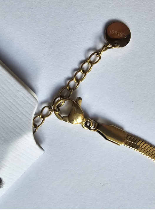 Elegant Gold Bow Bracelet - Stainless Steel 316L